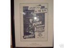 SEX PISTOLS ..CLASH..ORIGINAL POSTER 100 CLUB SPECIAL