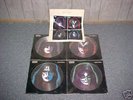 SET OF FOUR KISS SOLO LP PICTURE DISCS--SEALED-w/BAG