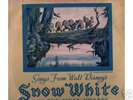 UNPLAYED 1937 1st issue DISNEY SNOW WHITE 3 record set