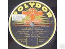 VASA PRIHODA Polydor 62566 VIOLIN RARE 78 RPM
