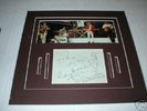 THE KINKS  SIGNED MOUNTED (READY TO FRAME)(COA)
