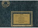 JAQUES THIBAUD IN CHAUSSON - POEME / ORG. POLYDOR VOX