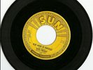 ELVIS PRESLEY 45 rpm record SUN Label 209 rare MUSIC