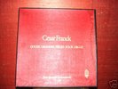 COFFRET 3 VINYLES CESAR FRANCK /ORGUE /  CLASSIQUE .