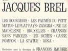 LP Jacques BREL  Les Bourgeois ( poch.N/B, rare) VG++