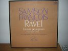 SAMSON  FRANCOIS  /  RAVEL / works piano/french HMV