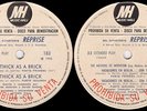 MOTHERS OF INVENTION & JETHRO TULL WLP 33 EP ZAPPA WOW