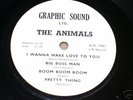 THE ANIMALS  UK GRAPHIC SOUND 12