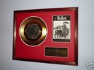 THE BEATLES STUNNING 24CT GOLD DISC SINGLE +COA