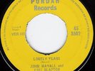 JOHN MAYALL  Mega rare Purdah 45rpm with Eric Clapton