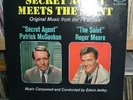 OST SECRET AGENT MEETS THE SAINT by Edwin Astley RCA LP
