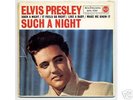Elvis Presley 45 EP Italy PS Such a night EPA 4361 RARE