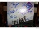 Lynyrd Skynyrd Nothin' Fancy signed X8 LP w/COA