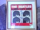 THE BEATLES . A HARD DAYS NIGHT ALBUM SIGNED BY THREE