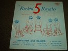 Five 5 Royales Rockin' Apollo 488 LP PURPLE LABEL