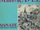 RAVEL Sonate Gautier Levy LDZ-M 8145 LEGENDARY RARITY