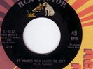 Northern Soul HB Barnum RCA It Hurts Too Much To Cry
