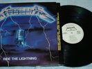 METALLICA RIDE THE LIGHTNING LP WHITE LABEL DJ COPY US