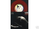 U2 Desire OZ Only Red Vinyl Pic Sleeve 7