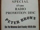 Peter Brown RARE White Label DJ Only Drive 12