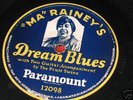 MA RAINEY RARE PARAMOUNT PIC LABEL BLUES