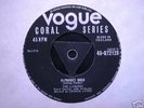 THE LANCERS 45 RPM TRI-CENTRE VOGUE CORAL UK ORIG 1959