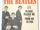 THE BEATLES Vee jay VJ-581 please, please me 45 w/ PS
