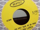 Major Lance -You Don't Want me No More RARE CDN PRESS