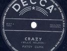 philippines PATSY CLINE 78rpm CRAZY