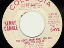NORTHERN POPCORN - KENNY GAMBLE - COLUMBIA
