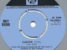 ROY BUDD*CARTER+ THE MICHAEL CAINE PICTURE SLEEVE*45