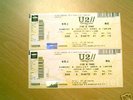 POUR LES FANS 2 plces assis.FACE SCENE U2 SDF 9/7/05