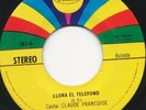 CLAUDE FRANCOIS Llora el telefono 7