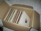 box of 70 house records from early  to late 90's