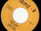 BUDDY KNOX/JIMMY BOWEN 45 TRIPLE D CLEAN