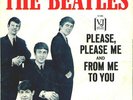 BEATLES Please Please Me single Vee Jay 581 w/sleeve