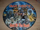 IRON MAIDEN BEST OF THE BEAST  PICTURE DISC LP