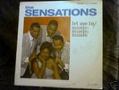 THE SENSATIONS-Doo Wop-Pop-LP-Album-ARGO-RARE RECORD