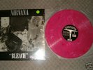 NIRVANA BLEACH ULTRA-RARE MARBLED PINK VINYL LP SUBPOP