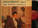 Lp: ART PEPPER QUARTET - MODERN ART (SCORE, DG)