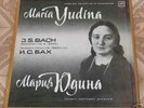 Yudina plays Bach,WELL TEMPERED CLAVIER.piano.4LP box