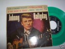 Johnny Hallyday Tu peux...green vinyl  Spain Ep P/S 63