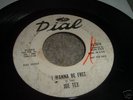 NORTHERN SOUL 45/ JOE TEX PROMO 
