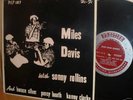 MILES DAVIS with SONNY ROLLINS orig 10” PRESTIGE