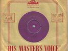 HOUND DOG - ELVIS PRESLEY (1956) HMV PURPLE LABEL/GOLD.