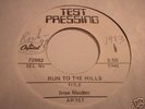 IRON MAIDEN-Run To The Hills Rare US Test Press 7