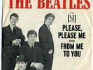 The Beatles - Please Please Me 45 (Vee Jay 581) w/PS