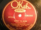 1 VINTAGE  OKEH ELECTRIC LABEL JAZZ/SWING RECORDS