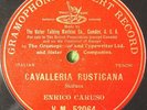 ENRICO CARUSO Red G&T VM 52064 Siciliana OPERA 78 RPM