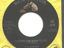 Northern Soul H.B. BARNUM It Hurts Too Much To Cry RCA